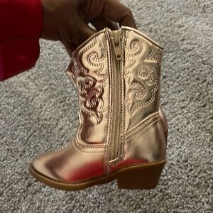 Toddler Cowgirl Bronze boots